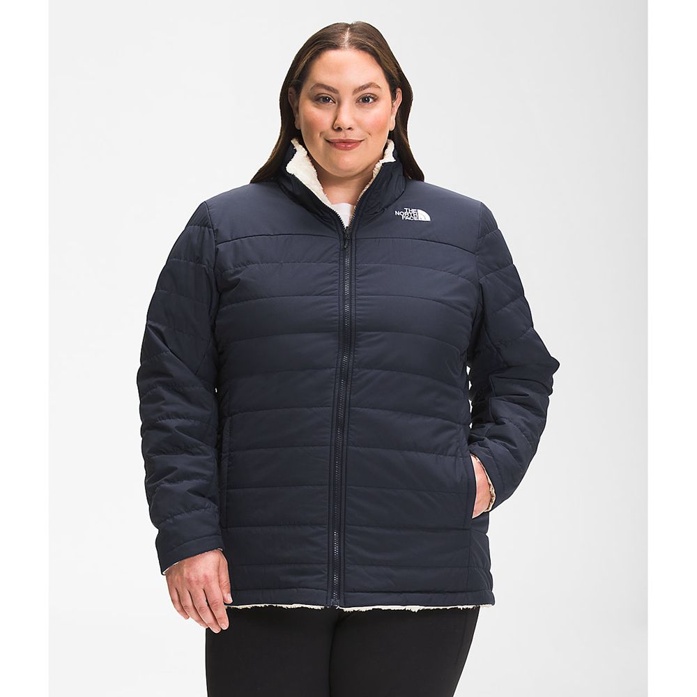 The North Face Insulated Jacket Womens Australia - The North Face Plus Mossbud Insulated Reversible